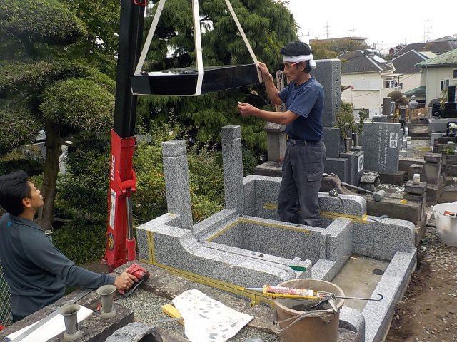 石善墓石職人