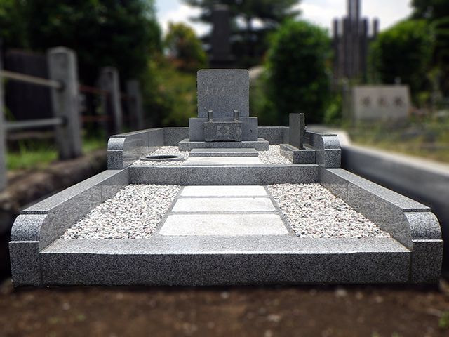 フロア型外柵｜墓石デザインカタログ